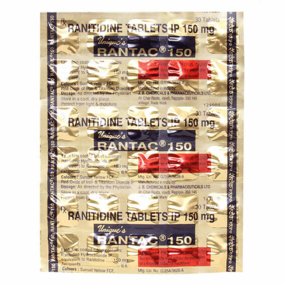 RANTAC 150 MG TAB(30 TAB)(6012)