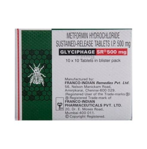 GLYCIPHAGE SR (500 MG TAB)